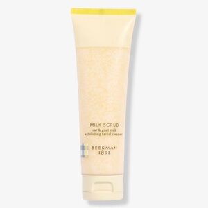 BEEKMAN 1802 Milk Scrub Oat & Goat Milk Exfoliating Facial Cleanser New in Box